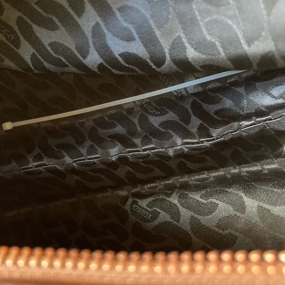 Rebecca Minkoff Pillow Clutch with Fringe Metallic Copper (Gold) festival NWT